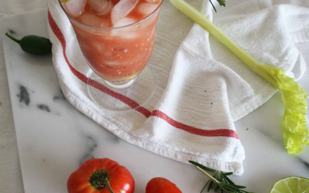 Freshly Juiced Jalapeño Bloody Mary