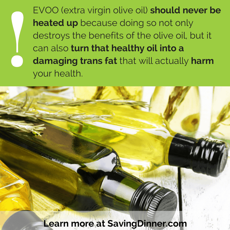 Good oil/bad oil. Now you'll know the difference. - Saving Dinner