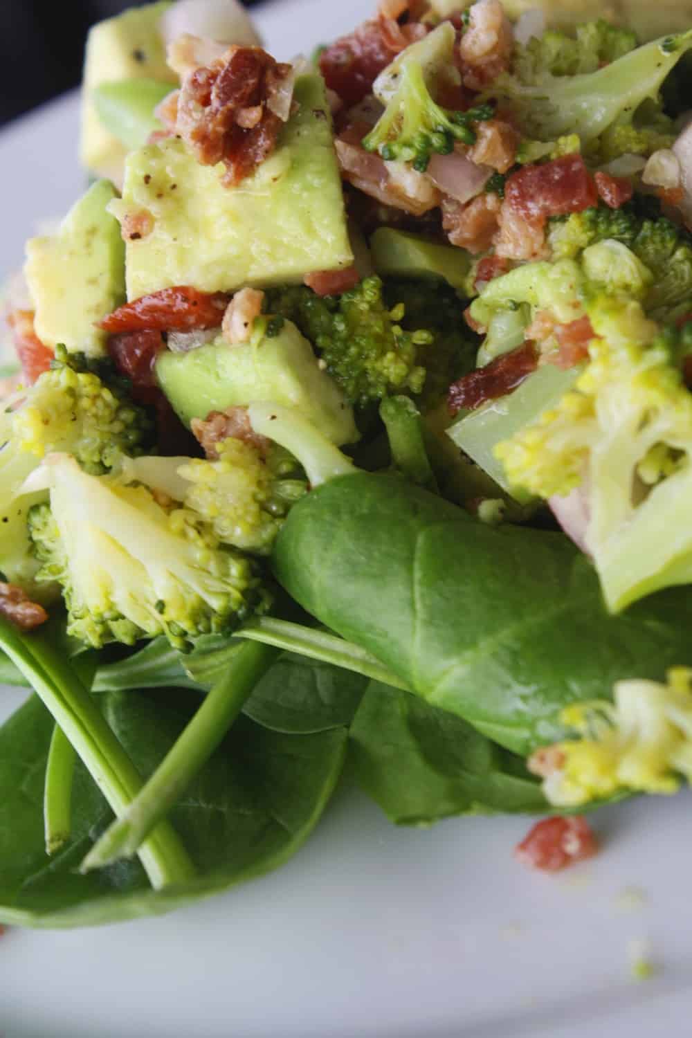 Warm Bacon and Broccoli Salad