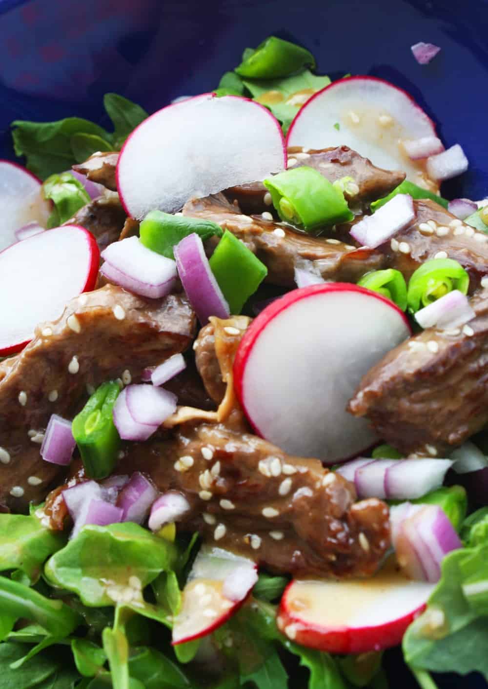 Sesame Ginger Steak Salad