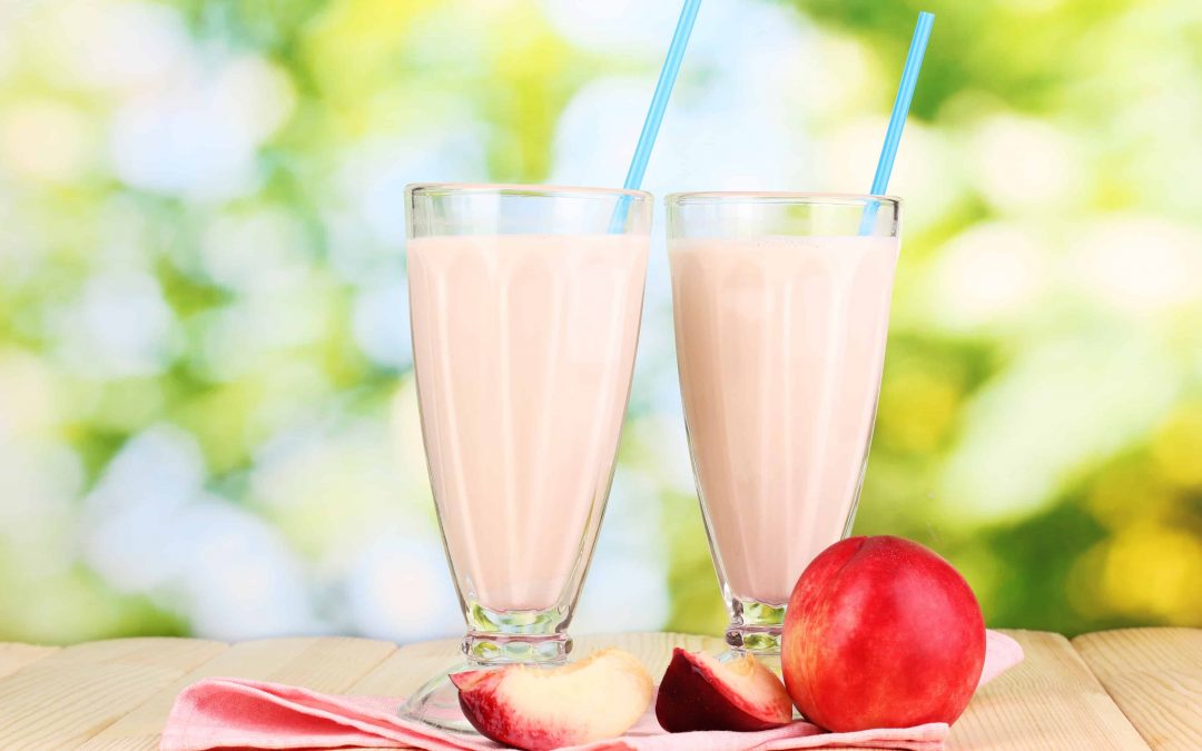 Perfectly Peachy Coconut Smoothie