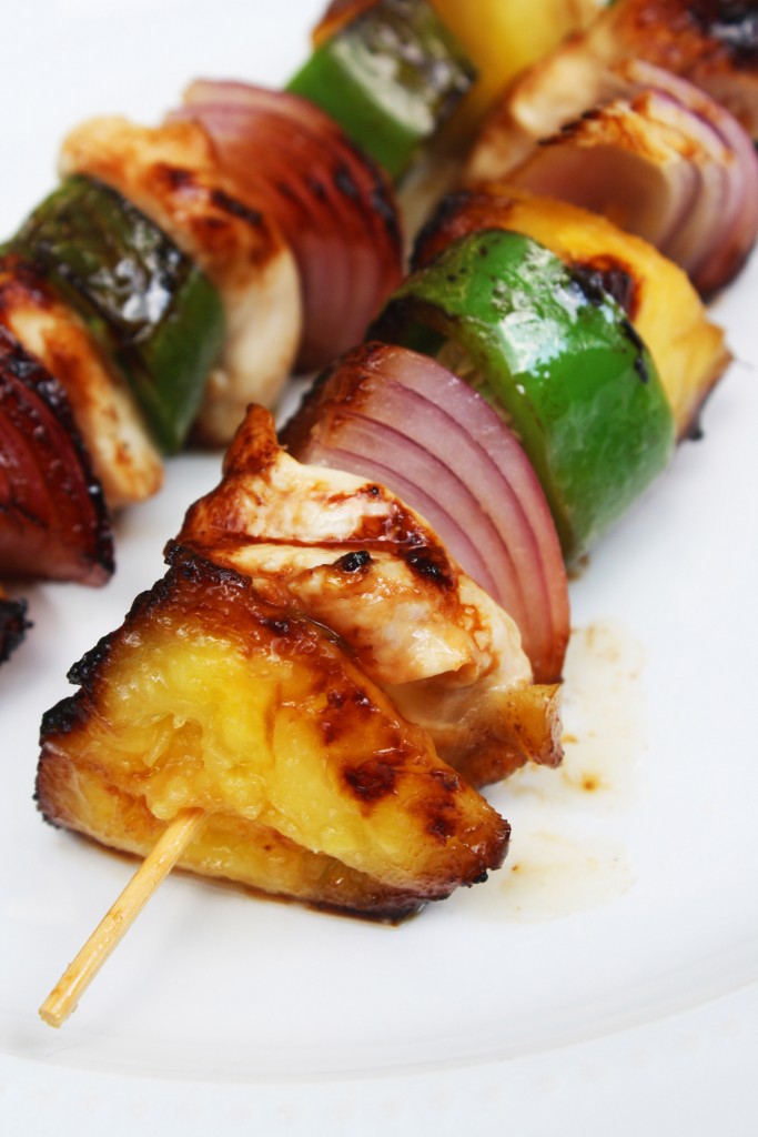 Jalapeño Chicken and Pineapple Kabobs Saving Dinner