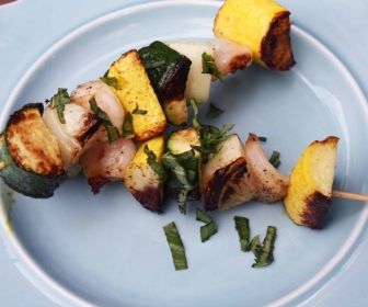 Zesty Shrimp & Squash Kabobs Zesty Shrimp & Squash Kabobs