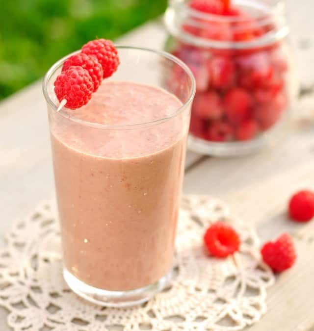 Raspberry Cordial Smoothie