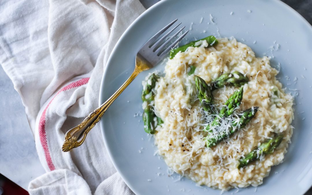Parmesan Asparagus Risotto