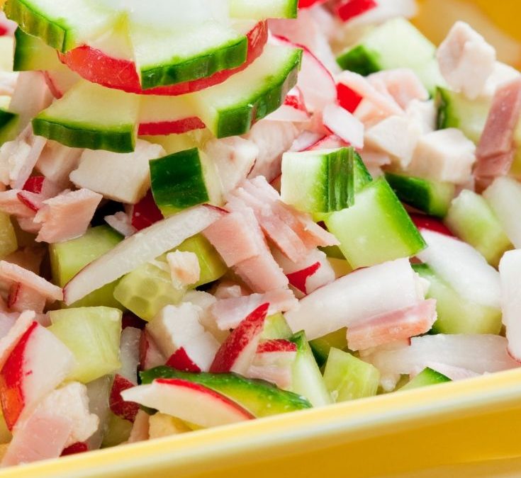 Chicken Radish Salad