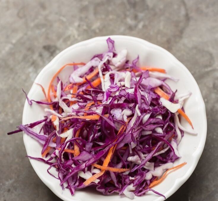 Red Cabbage Slaw