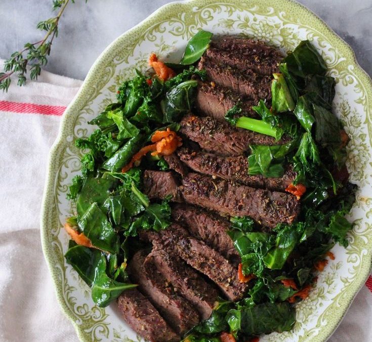 Slow Roasted Beef And Crispy Greens Saving Dinner