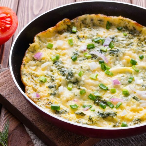 Green Chili Southwest Scrambled Eggs – Square