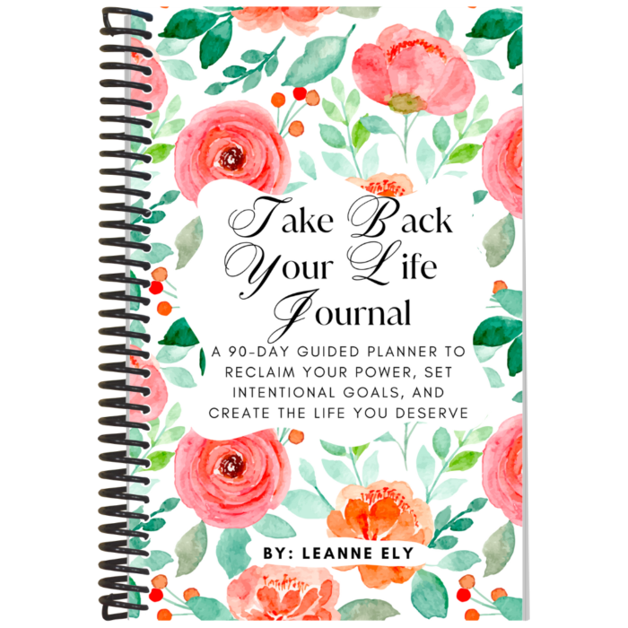 2025 Take Back Your Life Journal - Orange, Undated