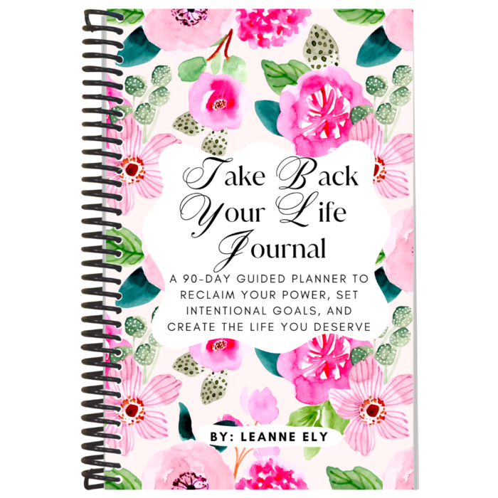 2025 Take Back Your Life Journal - Pink, Undated