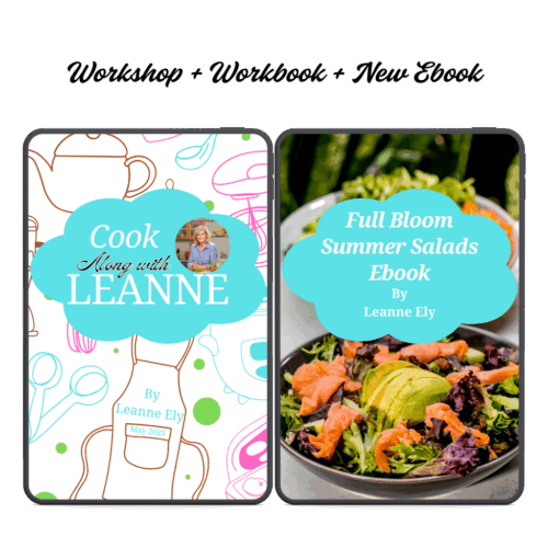 May 2025 Cook Along With Leanne Workshop & Workbook & NEW Recipe Ebook (PDF Version)
