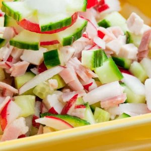 Chicken Radish Salad