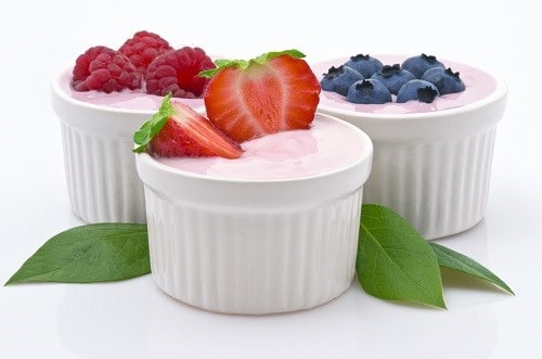 Yogurt and Freshness Fruit